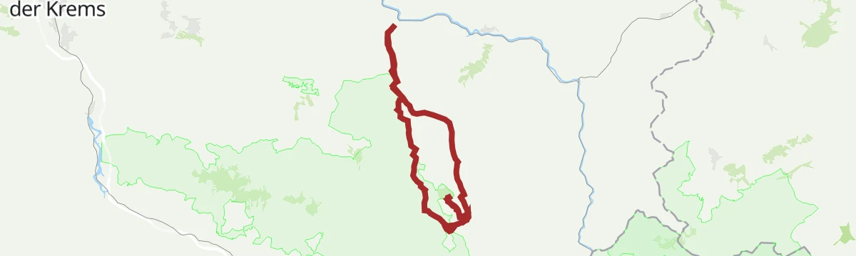 Route map: Anlaufalmrunde